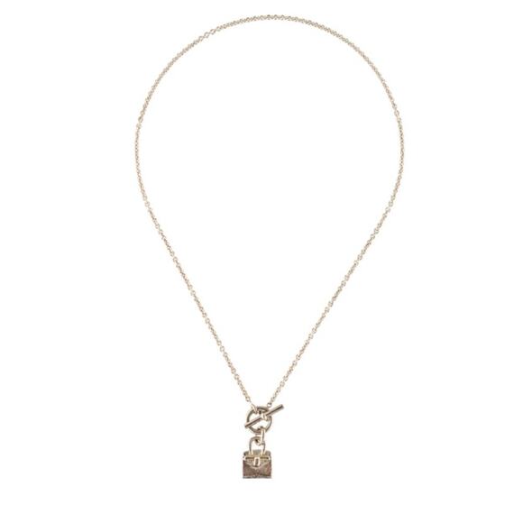 Hermes Jewelry - Hermès Birkin Amulette Pendant Necklace*925 Sterling Silver*Fabulous Condition